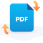 Rotate PDF icon